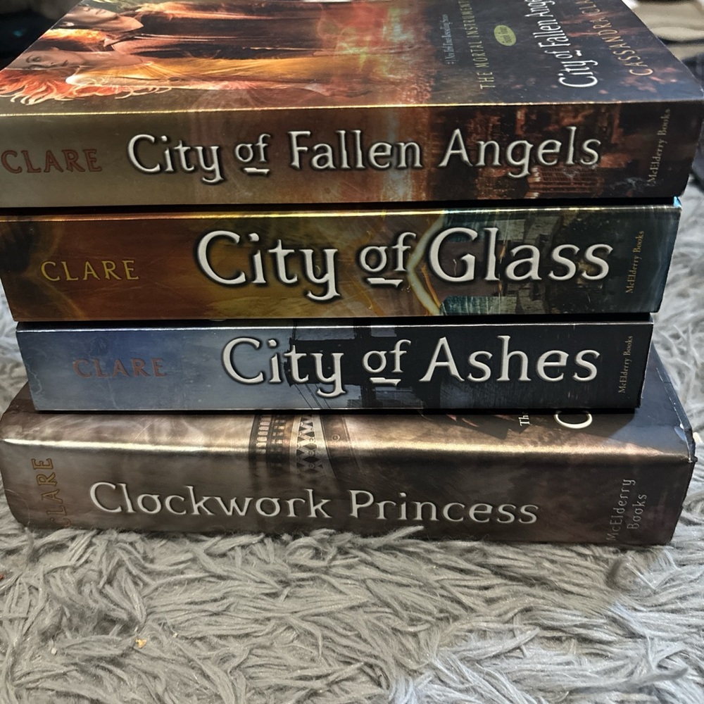4 Book Bundle- The Mortal Instruments & The Infernal Devices